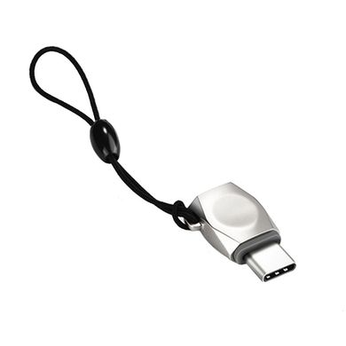 Переходник HOCO Micro USB to Type-c UA8. Silver