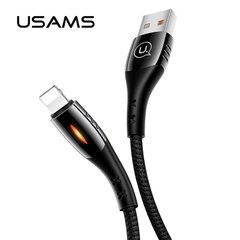 USB кабель для iPhone Lightning USAMS Smart Power-off U-Tone series US-SJ344 |1.2m, 2A|