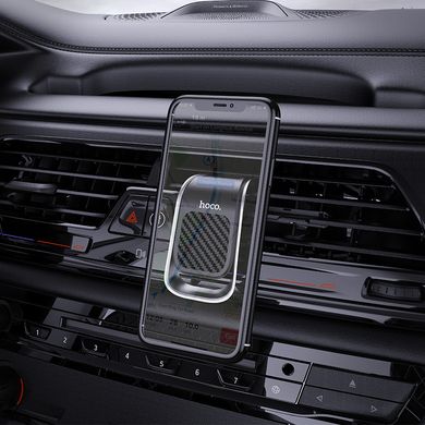 Держатель для телефона в машину магнитный HOCO CA74 Universe air outlet magnetic car holder. Black