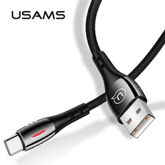 Кабель USAMS Type-C Smart Power-off U-Tone series US-SJ305 |1.2 m, 2A|