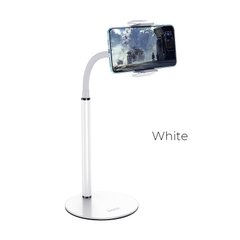 Подставка для телефонов настольная HOCO PH28 Soaring metal desktop stand |4.7-7"|. White