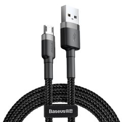 USB кабель Micro USB BASEUS Сafule |2.4A, 0.5M| . Black
