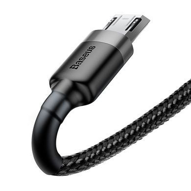 USB кабель Micro USB BASEUS Сafule |2.4A, 0.5M| . Black