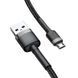 USB кабель Micro USB BASEUS Сafule |2.4A, 0.5M| . Black