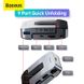 USB хаб Baseus Armor Age Type-C Bracket Multifunctional HUB Adapter Space |3USB*3.0, Type-C, 4KHDMI, AUX,
