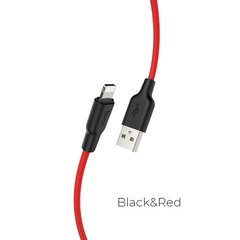 USB кабель для iPhone Lightning HOCO Silicone X21 Plus |2M, 2.4A|