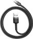 USB кабель Type-C BASEUS cafule |1m, 3A|. Black