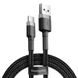 USB кабель Type-C BASEUS cafule | 1m, 3A |. Black