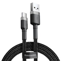 USB кабель Type-C BASEUS cafule |2m, 2A|. Black