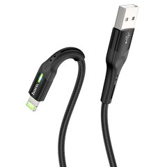 USB кабель для iPhone Lightning HOCO celestial LED S24 |1.2 m, 2.4 A|