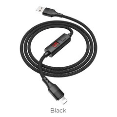 USB кабель для iPhone Lightning HOCO Central Control Timing S13 |1.2M, 2.4A|