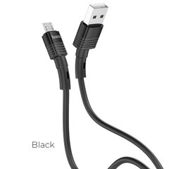Кабель HOCO Micro USB Cool grace silicone LED U82 |2.4A, 1.2M|