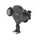 Держатель для телефона в машину с беспроводной зарядкой HOCO CA60 with wireless charger Aspiring. Black