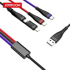 Кабель combo Micro USB/Lightning+Type-C+lightning JOYROOM S-M377 |1.5m, 3.5A|