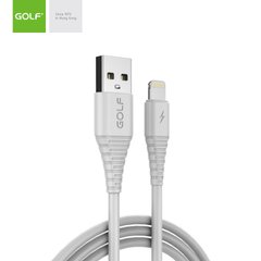 USB кабель для iPhone Lightning GOLF GC-64i |1M, 3A|