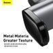 Тримач для телефону в машину BASEUS Steel Cannon Air Outlet Car Mount. Black