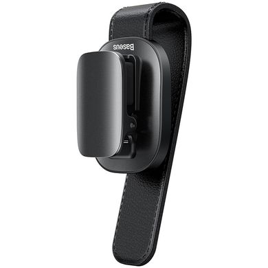 Автомобильный держатель для очков Baseus Platinum Vehicle Eyewear Clip (clamping type). Black