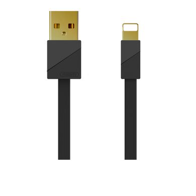 USB кабель для iPhone Lightning REMAX Gold Plating Quick Charging RC-048i |1m, 3A|