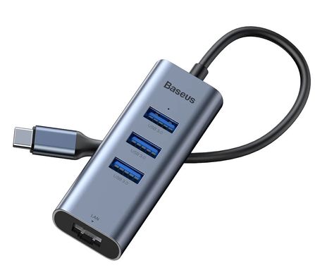 USB хаб BASEUS Enjoy series Type-C to 3 USB3.0+RJ45