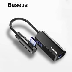 Переходник BASEUS Type-C to 3.5mm+Type-C L45