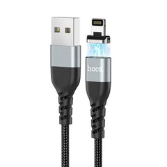 USB кабель для iPhone Lightning HOCO Traveller magnetic charging data cable U96 |1.2m, 2.4A|