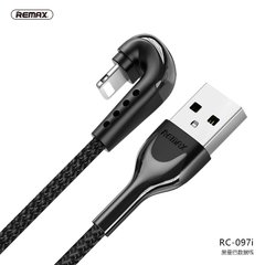 USB кабель для iPhone Lightning REMAX Heymanba Series RC-097i |1m, 3A|
