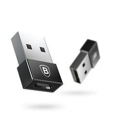 Переходник BASEUS USB Male to Type-C Female Exquisite