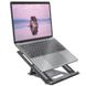 Підставка для ноутбука HOCO PH37 Excellent aluminum alloy folding laptop stand | 19-30 ° |. Silver