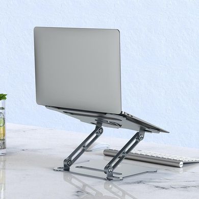 Підставка для ноутбука HOCO PH38 Diamond aluminum alloy folding computer stand | 90 ° adjustment |. Grey