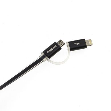 Кабель Micro USB combo+Lightning REMAX Aurora RC-020t