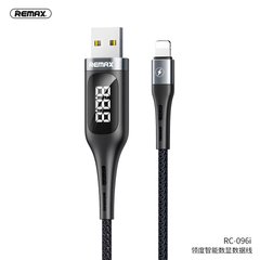 USB кабель для iPhone Lightning REMAX Leader Smart Display Data Cable RC-096i |1.2m, 2.1A|