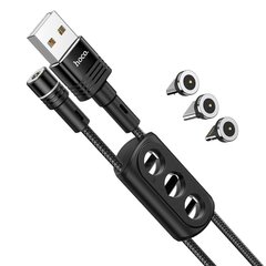 Кабель HOCO Conbo Micro USB/Lightning/Type-C 3-in-1 Sunway multi-functional magnetic charging cable U98 |1.2M,