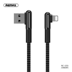 USB кабель для iPhone Lightning REMAX Soldier Series RC-155i |1m, 3A|
