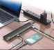 USB хаб REMAX Type-C Hanmo Series Docking Station RU-U70 |4KHDMI, 3USB 3.0, 1USB 2.0, Type-C PVGA|