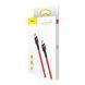 USB кабель Type-c на Type-c BASEUS Flash charge cafule | PD2.0, 60W, 3A, 1M |. Red