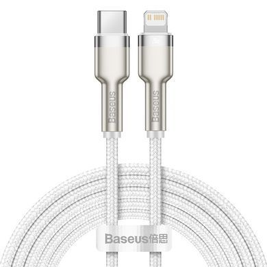 USB кабель Type С на Lightning Baseus Cafule Series Metal Data Cable | 2M, 20W, PD |. Black