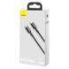 Кабель BASEUS Type-C to Type-C High Density Braided Fast Charging Data Cable |1M, 5A, 100W| (CATGD-A01)