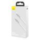USB кабель Type С на Lightning Baseus Cafule Series Metal Data Cable | 2M, 20W, PD |. Black