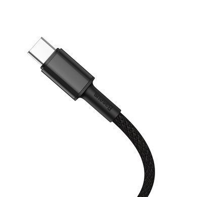 Кабель BASEUS Type-C to Type-C High Density Braided Fast Charging Data Cable |2M, 5A, 100W| (CATGD-A01)