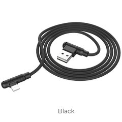 USB кабель для iPhone Lightning HOCO L Type Pleasure Silicone X46 |1M, 2.4A|