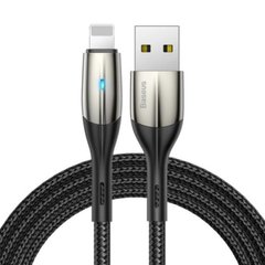USB кабель для iPhone Lightning BASEUS Horizontal (With An Indicator Lamp) |1M, 2.4 A|