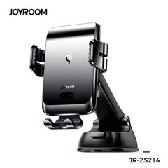 Держатель JOYROOM Infrared induction wireless charging car holder Suit style JR-ZS214 |4.7-6.8", 15W|