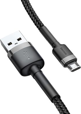 USB кабель Micro USB BASEUS Сafule |2.4A, 1M|. Black