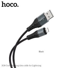 Кабель HOCO Lightning Cool X38 |1m, 2.4A|