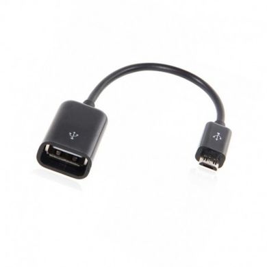 OTG Кабель Micro USB KONI STRONG KS-06 |0,16 m| Black