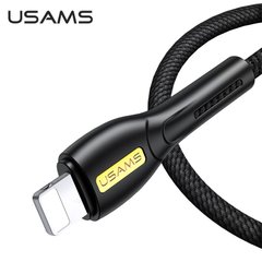 USB кабель для iPhone Lightning USAMS Charging and Data Cable US-SJ388 U40 |1M, 2A|