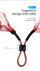 USB кабель для iPhone Lightning JOYROOM Magnetic Storage Portable series S-M372 |0.15M, 3.4A|