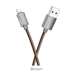 USB кабель для iPhone Lightning HOCO Treasure U61 |1.2m, 2.4A|