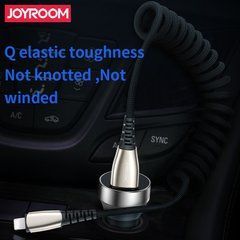 USB кабель для iPhone Lightning JOYROOM Nylon Waller Series Spring S-M391 |1.2m, 2.4A|