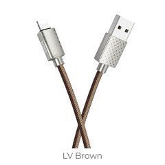USB кабель для iPhone Lightning HOCO Treasure U61 |1.2m, 2.4A|